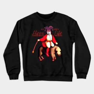 Hippo Life Crewneck Sweatshirt